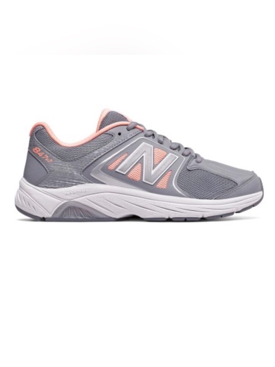 New Balance Shoes - New Balance Gray and Pink Women's Athletic Sneakers